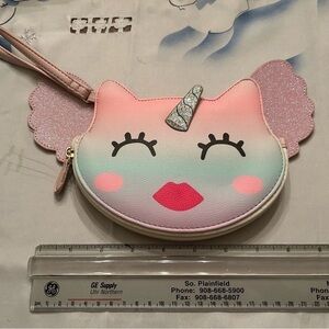 Betsey Johnson white unicorn  purse. NEW